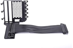 Phanteks PH-VGPUKT_02 – Universal Vertical GPU Bracket with 220mm Flat Line Pci-E X16 Riser Cable Kit