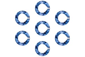 DENZYF 7 pièces Capsules de Saveur Gout Pods Air Gourde Pods Saveur, Pods de Gout de Bouteille D'eau Gonflable, Approprié Pour Sports de Plein air (Bleuets Saveur Pods)