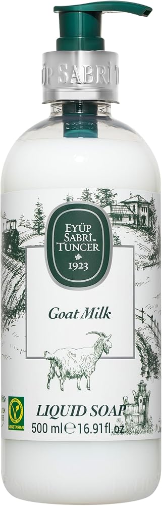 Eyüp Sabri Tuncer Doğal Zeytinyağlı Sıvı Sabun Keçi Sütü (500 ml)