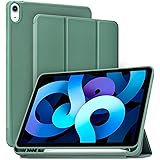 Migeec Case for iPad Air 5 / 4 generation 2022 2020 10.9 Standing Cover Auto Sleep/Wake Ultra Slim, Green