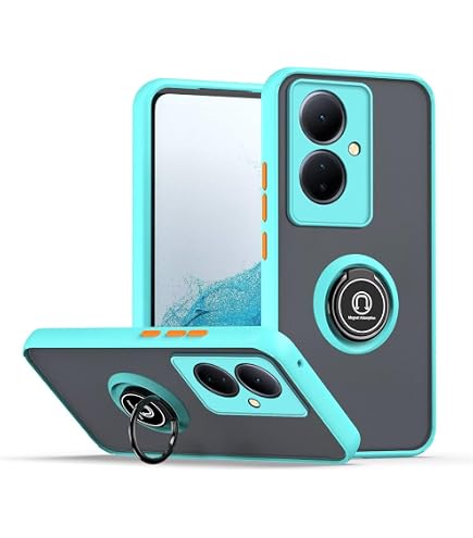 Starrynova Cover Per Oppo Reno 11 F 5G – Custodia Trasparente Con Anello Porta Carte E Cavalletto, Antiurto - 6