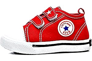LOVELEGIS Scarpe Ginnastica Tela Bambini Allacciatura a Strappo