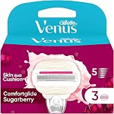 Gillette Venus ComfortGlide Sugarberry Kokulu Miami Kadın 3'l&uuml; Yedek Bı&ccedil;ak