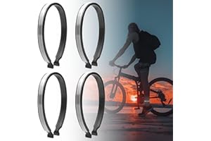 DNGH Fermaglio per pantaloni da bicicletta, riflettente, per ciclisti, protezione dei pantaloni