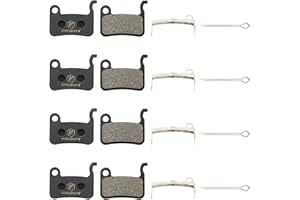 KREMORV Pastiglie Freno Bici a Disco per Shimano Deore XT XTR LX SLX Hone Alfine Saint 4 paia Pastiglie Freno Shimano A01S M06 M07 M07Ti M07S Ashima APV PCB TRP Dash
