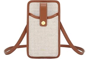 JW PEI Aylin Canvas & Quinn Vegan Leather Cell Phone Crossbody Bag
