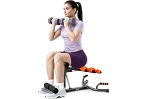 VZYTV Deep Squat Machine, Adjustable Glutes Trainer Machine, Core & Abs for Low Impact Lower Body Workouts, Home Gym Push-Up Exercises, Easy to Assemble, 350Lbs Weight Capacity