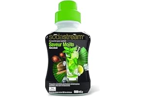 Sodastream Concentré Saveur Mojito – Concentré pour Cocktail Sans Alcool – Sans Aspartame – 500 ml