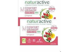 KAXILU Naturactive Urisanol Cranberry Lot de 2 x 30 Gélules