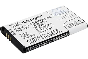 BORNMIO CS-NPR001SL Batteries 1800mAh Compatible avec [Nintendo] 3DSLL, DS XL 2015, New 3DSLL, SPR-001 remplace SPR-003, pour SPR-A-BPAA-CO
