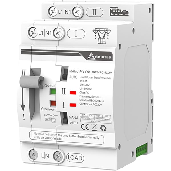 Khalsa Changeover Automatic Switch (Single phase) AMP: 30/1