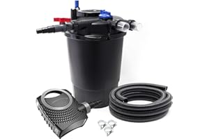 SunSun CPF-30000 Set 60000l 55W UVC NEO12000 Pompe Tuyau Kit de Filtration