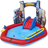 Bestway Spider&ndash;Man Şişirilebilir Oyun Merkezi 2,11 m x 2,06 m x 1.27 m