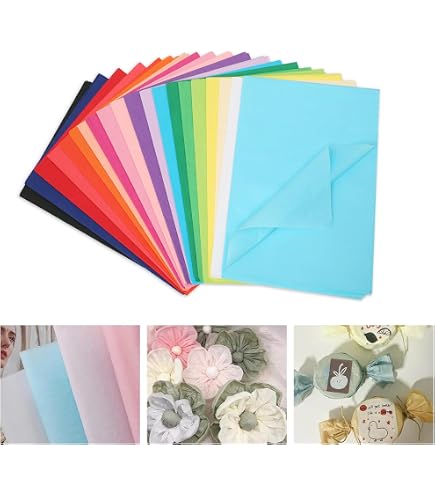 Baker Ross Lot 8 Feuilles Papier Crépon Pastel – 100 X 50 Cm – Idéal Travaux Manuels Pâques, Printemps, Scrapbooking & Loisirs Créatifs Enfants