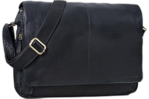 STILORD 'Alex' Vintage skórzana torba mêska damska torba biznesowa do noszenia 15,6 calowej torby na laptopa teczka jednostka torba na ramiê skórzana torba