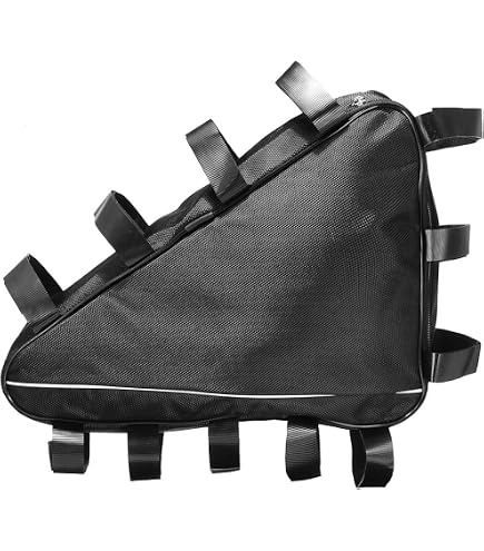 Sacoche De Cadre Vélo étanche ECENCE – Triangle Nylon Résistant, Pour Smartphone Et Outils, Fixation Velcro
