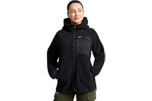 RevolutionRace Sherpa Hoodie für Damen, Outdoor Fleecejacken perfekt für Wanderungen und Outdoor-Abenteuer