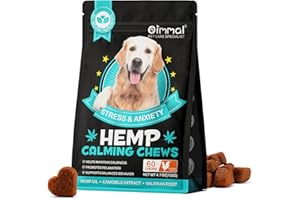 Frovetani Calming Chews for Dogs with Anxiety and Stress - 60 Soft Dog Calming Treats - Storms, Barking, Separation - Valerian Root - Melatonin, Dog Anxiety Relief (Chicken)
