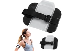 VIOLOTORIS 2pcs Sia Badge Holder, Security Badge Holder, Arm Badge Holder Armband License ID Card Insignia Holders, for Emergency Rescue,Sia Badge Holder with Adjustable Strap High Visibility