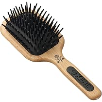 Kent Classic Shine Haarbürste – Weiche Wildschweinborsten, Für Feines Haar