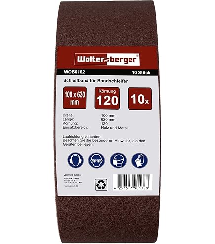 Kwb Bandes Abrasives 105x620 Mm En Corindon Supérieur De | WhichOne