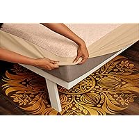 VYBBA 100% Waterproof Terry Cotton Ultra Soft Fitted Single Bed Mattress Protector ,Breathable, Hypoallergenic Bed Cover…