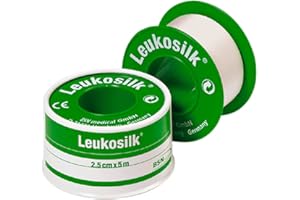 BSN MEDICAL Leukosilk 2,5 cm x 5 m Fixierpflaster, 1 St. Pflaster