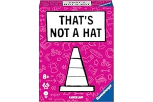 Ravensburger - Gioco Di Carte That's Not A Hat | Giochi Da Tavolo Adulti E Bambini +8 Anni | Giochi Di Carte Per Tutta La Famiglia | Regalo Bambino 8 Anni | 3-8 Giocatori
