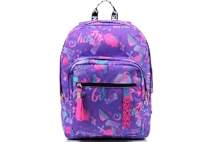 Seven Zaino Scuola Extra Fit, Flying Dreams, Lilla, Zaino Doppio Scomparto Super Capiente con Maxi Tasca frontale, Scuola e Tempo Libero, Bambine e Ragazze