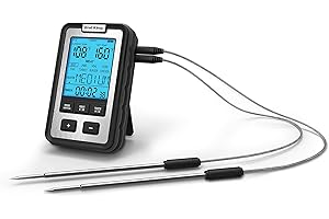 Broil King Beistelltischthermometer Schwarz Side Table