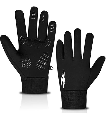 YINLAI Gants De Cyclisme Tactiles – Légers, Respirants, Antidérapants Pour Homme Et Femme (Taille L, Noir)