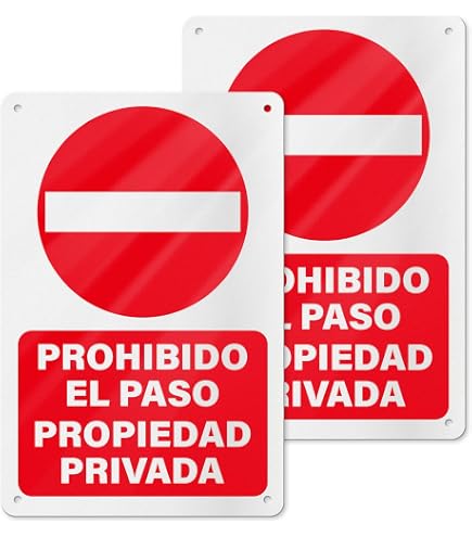 Wolfpack Schild 'Durchgang Verboten' – 30x21 Cm, Robuste Aluminiumausführung Für Innen- & Außenbereich