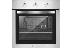 Empava Built In Oven - 72L, 12 Functions, 60cm, 2800W Stainless Steel Electric Fan Oven