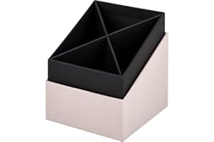 ‎RÖSSLER Rössler Papier 1331452580 - S.O.H.O. Stifteköcher, 86 x 86 x 100 mm, Powder, 1 Stück