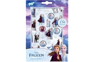 TOTUM Frozen II 680708 Libro di adesivi Frozen II con oltre 175 adesivi magici di Anna & Elsa, per scrapbooking e artigianato
