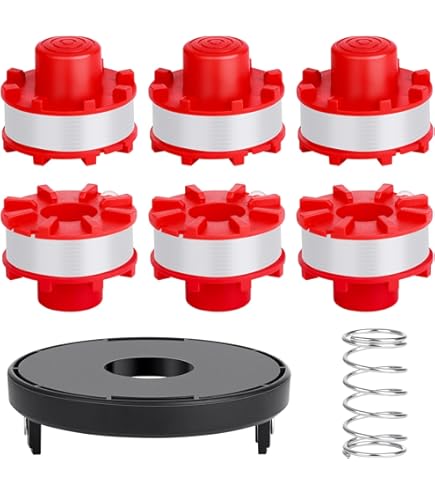 Ein-hell 3405096 Lot De 6 Bobines De Fil Pour Débroussailleuse EIN-HELL