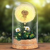 Dente Di Leone In Vetro Blulu - Regalo Artistico Per Donna, Compleanno O Festa Della Mamma - Foto 4