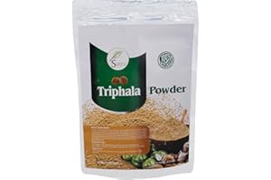 SVATV Triphala Powder 227g Formula of Amla, Haritaki & Bibhitaki – Half Pound, 227 Grams