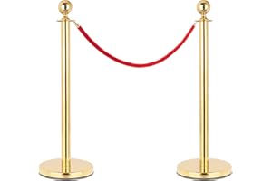 Stagecaptain PLS-150 Deluxe 2.1-150G poteau de balisage système de guidage de personnes 1,5m doré