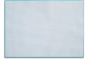 younikat Bloc de papel milimetrado para escribir y hacer bocetos I para arrancar I papel matemático con estructura de líneas I para oficina y escuela I DIN A3 I azul I offset 90 g/m² 40 hojas I dv782
