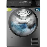 Cecotec 9 kg Heat Pump Dryer Bolero DressCode Dry 9400 Inverter Steel, Equivalent Class A+++, 15 Programs, Automatic Drying,