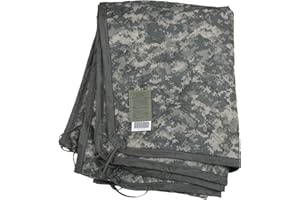Gear Rack Authentic US Military Poncho Liner Blanket Woobie Camouflage Military Issue USGI Thermal Insulated (UCP/ACU)