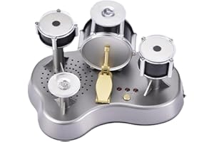 Cyhamse Tambour électrique - Batterie Bureau, Batterie Doigt, Batterie électronique Doigt, Batterie Bureau, Batterie pour Toucher avec Les Doigts