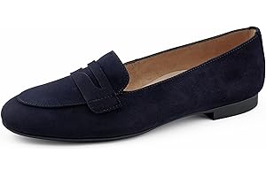 Paul Green Damen Slipper Schuhe Slipper Veloursleder Freizeit Elegant Slip-Ons Uni Damenslipper