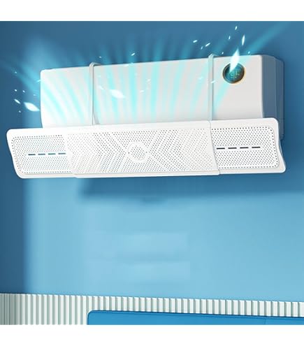 Deflettore Universale Per Aria Condizionata | Regolabile 60-93 Cm | Per Evitare Soffio Diretto Su Anziani E Bambini - Foto 12