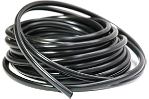 BALCONI PERFORMANCE Tubo aislante PVC funda flexible protectora para cables – 105 °C – Alta temperatura – Fabricado en Italia (Ø interior 10 mm, 100 m)