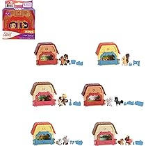 Spirit Lucky's Veulenopvang Speelset met Lucky pop (ca. 18 cm), verzorgingsruimte, weegschaal, mobiel, wieg die met een hoef in beweging kan worden gezet, 4 dierenfiguren, voor kinderen vanaf 3 jaar