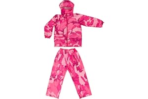 DRY KIDS Waterproof Suit - Comprising of Waterproof Packaway Jacket and Waterproof Over Trousers