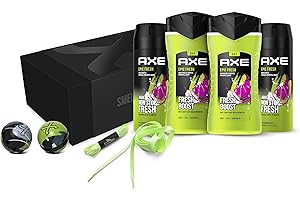 Axe Set regalo Epic Fresh con spray per il corpo, gel doccia, palline da ginnastica e lacci luminosi (2 x 150 ml + 2 x 250 ml) 1 pezzo