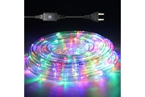 ‎CECAYLIE Cecaylie Lichterschlauch Lichtschlauch Lichterkette 30M LED-Lichtschlauch 720 LEDs mit Timer und 8 Modi für Garten Party Hochzeit Weihnachten Deko (Bunt)